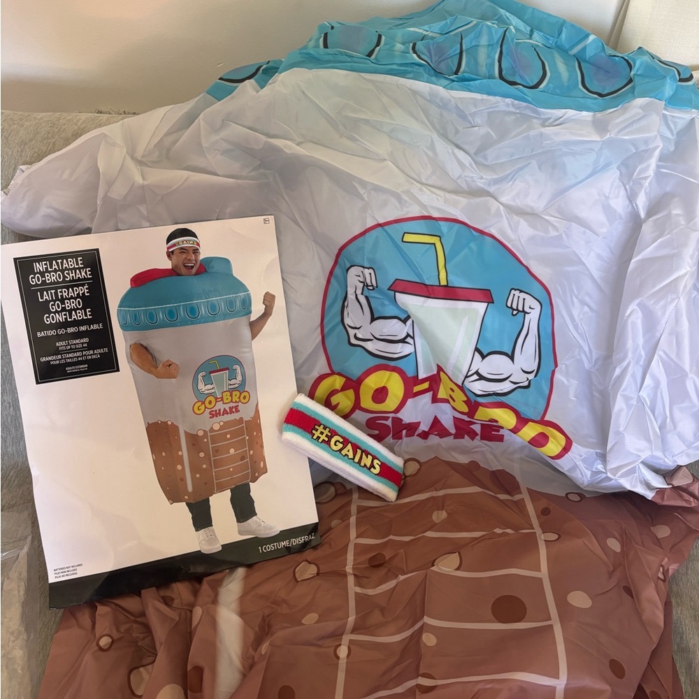 inflatable go bro gym bro costume men costume